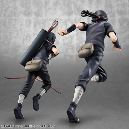 Naruto Shippuden G.E.M. Series PVC Figuren 2er-Pack Itachi Uchiha & Sasuke (Repeat) Image 4