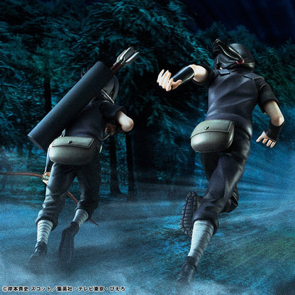 Naruto Shippuden G.E.M. Series PVC Figuren 2er-Pack Itachi Uchiha & Sasuke (Repeat) Image 10