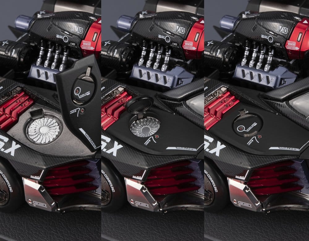 Future GPX Cyber Formula Variable Action Hi-SPEC United Fahrzeug Asurada G.S.X RS SIREN 26 cm Image 10