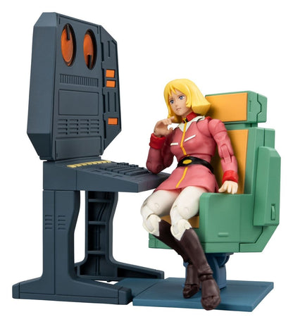 Mobile Suit Gundam G.M.G. Collection EX Diorama White Base Bridge Radio Operator Desk Set 10 cm (with gift) Image 6