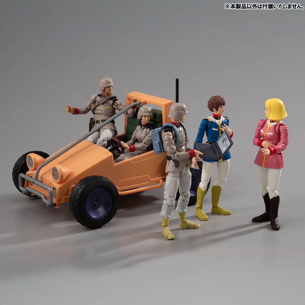 Mobile Suit Gundam G.M.G. Collection EX Diorama White Base Bridge Radio Operator Desk Set 10 cm (with gift) Image 11