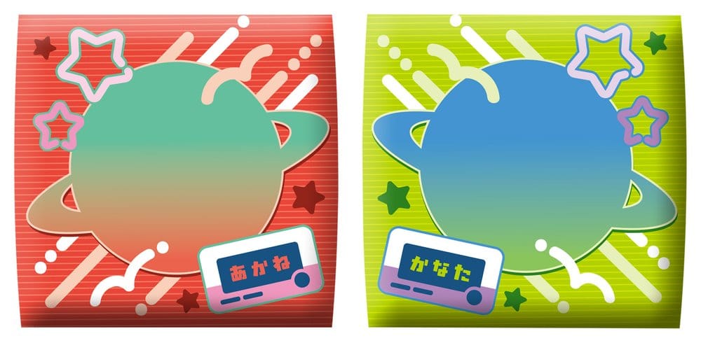 Milky Subway The Galactic Limited Express Look Up PVC Figuren 2er-Pack Akane & Kanata 11 cm (with gift) Image 2