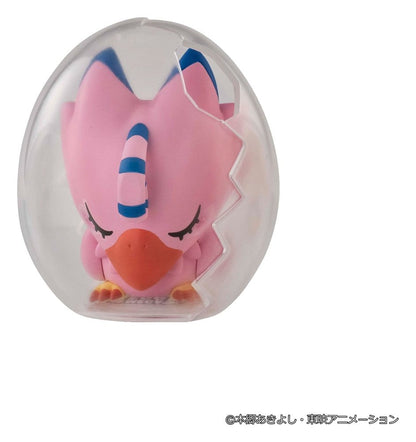 Digimon Adventure Mega Egg Figure Minifiguren Good Night Digicolle! 8 cm Blind Box Display (8) Image 2