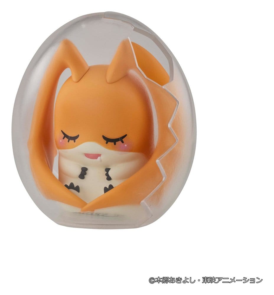 Digimon Adventure Mega Egg Figure Minifiguren Good Night Digicolle! 8 cm Blind Box Display (8) Image 6