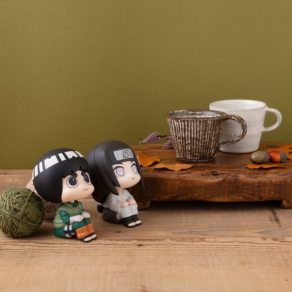 Naruto Shippuden Look Up PVC Figuren 2er-Pack Rock Lee & Neji Hyuga 11 cm (with gift) Image 23