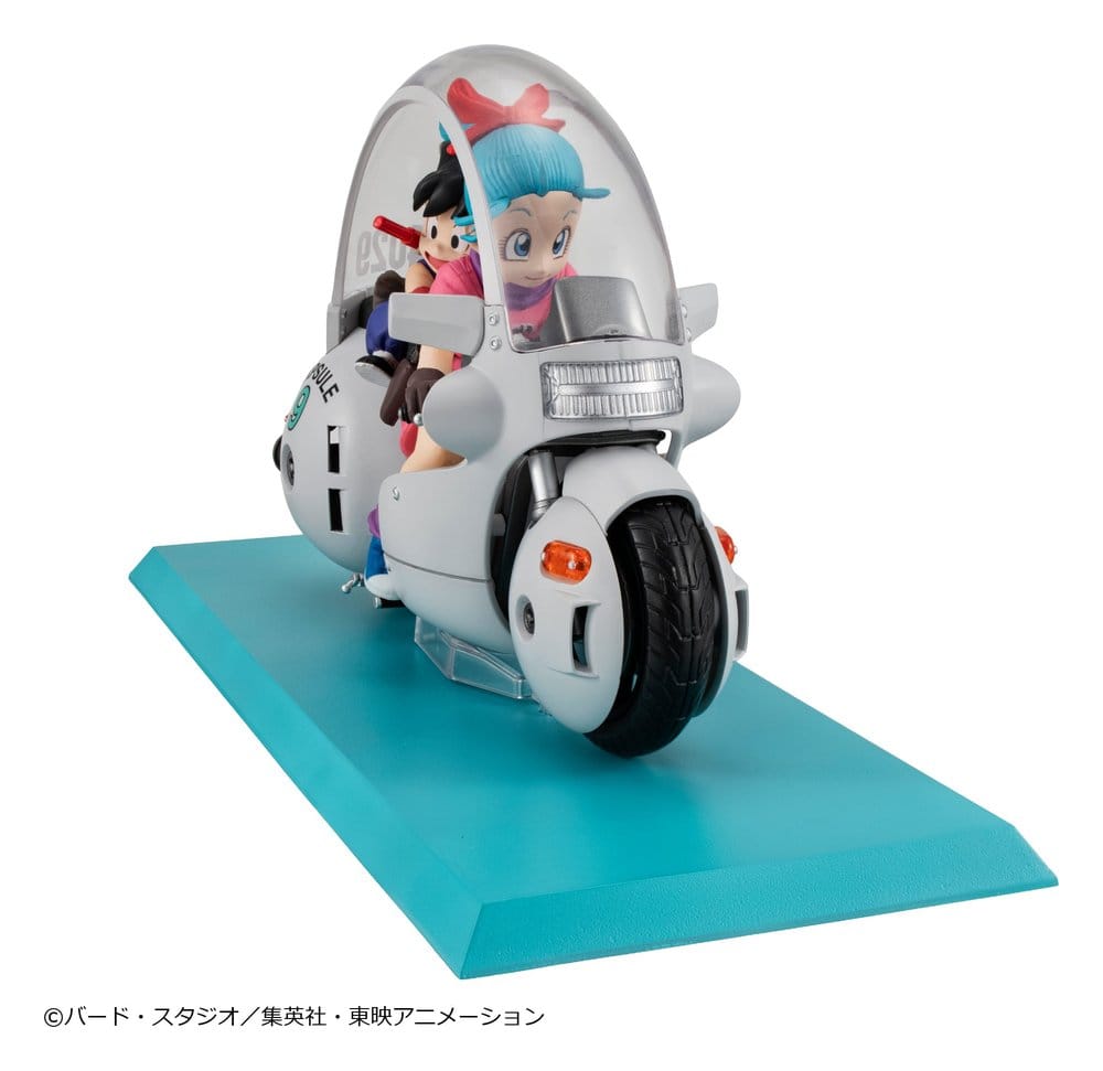 Dragon Ball Desktop Real McCoy PVC Figur Diorama 06 Son Goku & Bulma Limited Repeat Edition Image 2