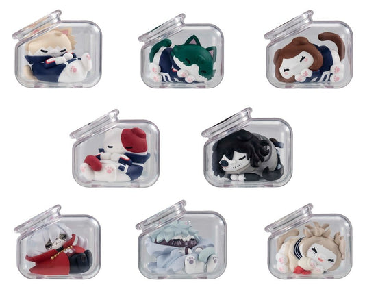 My Hero Academia Mega Cat Project Minifiguren Good Night Heroaca Cats 6 cm Blind Box Display (8) Image 1