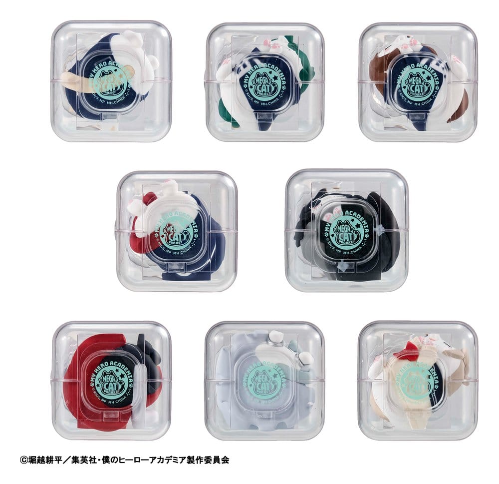My Hero Academia Mega Cat Project Minifiguren Good Night Heroaca Cats 6 cm Blind Box Display (8) Image 10