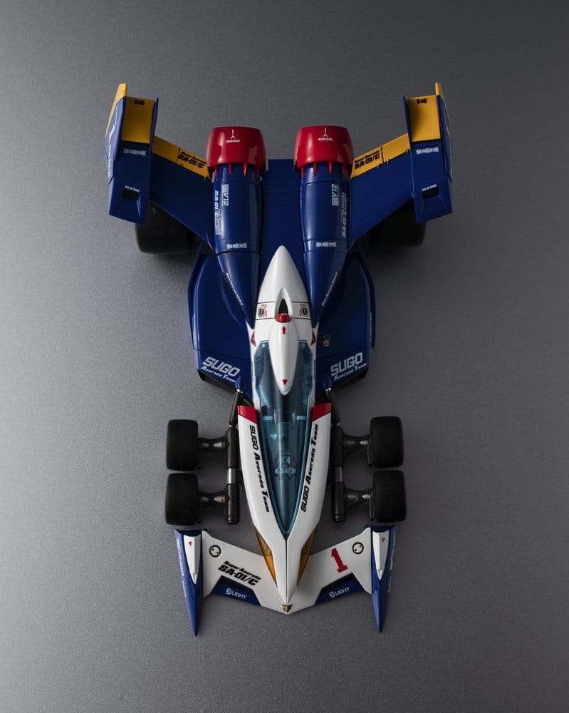 Future GPX Cyber Formula Variable Action 2ndLAP Fahrzeug Super Asurada SA-01/C 20 cm (with gift) Image 18