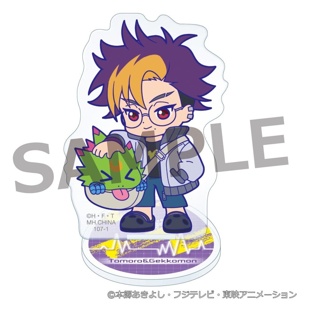Digimon Buddycolle Acrylaufsteller Beatbreak 6 cm Blind Box Display (6) Image 2