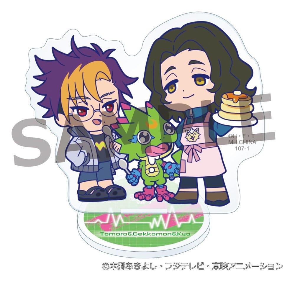 Digimon Buddycolle Acrylaufsteller Beatbreak 6 cm Blind Box Display (6) Image 6