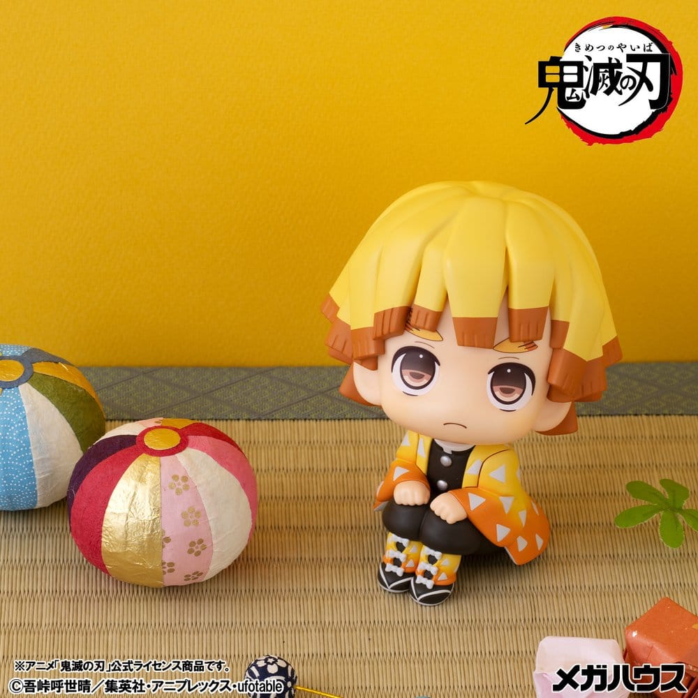 Demon Slayer: Kimetsu no Yaiba Look Up PVC Figur Zenitsu Agatsuma Grumpy Ver. 11 cm Image 7