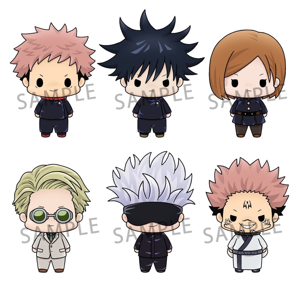 Jujutsu Kaisen Chokorin Collection Minifiguren 5 cm Blind Box Display (6) Image 1