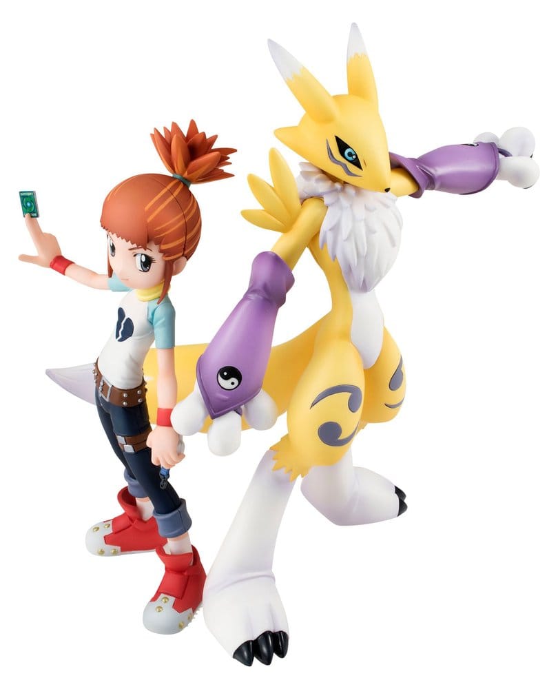 Digimon Tamers G.E.M. Series PVC Figur Renamon & Ruki Makino 13 cm (Repeat) Image 1