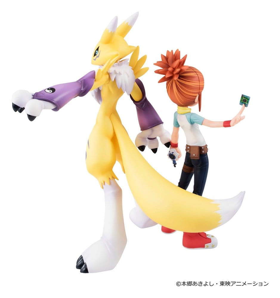 Digimon Tamers G.E.M. Series PVC Figur Renamon & Ruki Makino 13 cm (Repeat) Image 2