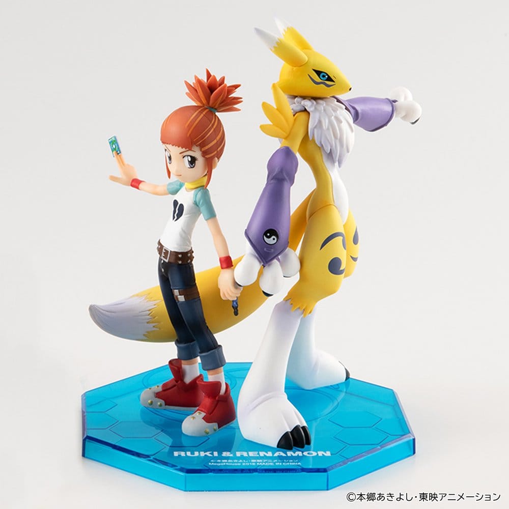 Digimon Tamers G.E.M. Series PVC Figur Renamon & Ruki Makino 13 cm (Repeat) Image 9