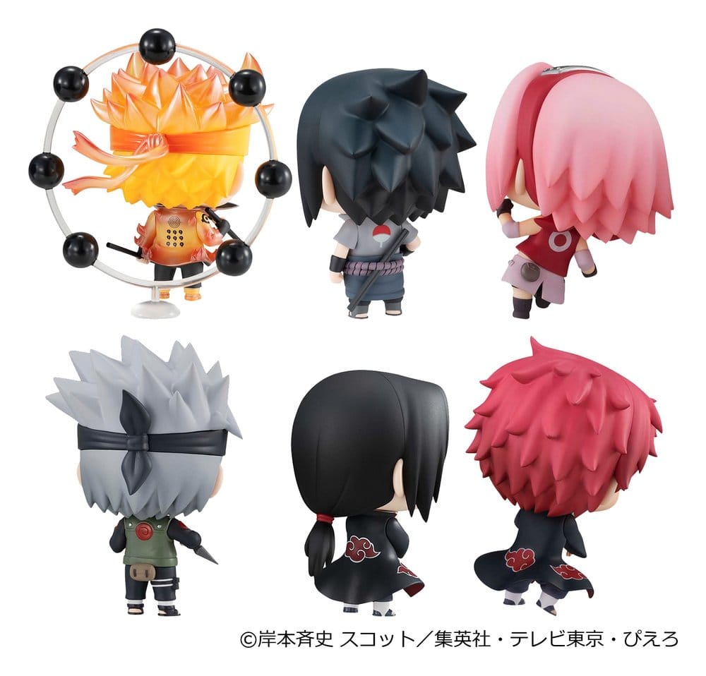 Naruto Shippuden ChimiMega Series Minifiguren Mascot Collection 1 6 cm Blind Box Display (6) Image 8