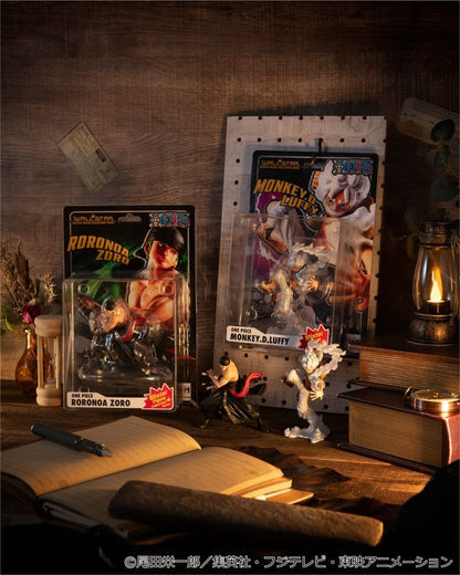 One Piece Wallstar PVC Figuren 2er-Pack Monkey D. Ruffy Gear Fifth & Roronoa Zoro (with gift) 10 cm Image 4