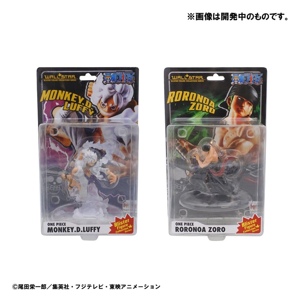 One Piece Wallstar PVC Figuren 2er-Pack Monkey D. Ruffy Gear Fifth & Roronoa Zoro (with gift) 10 cm Image 6