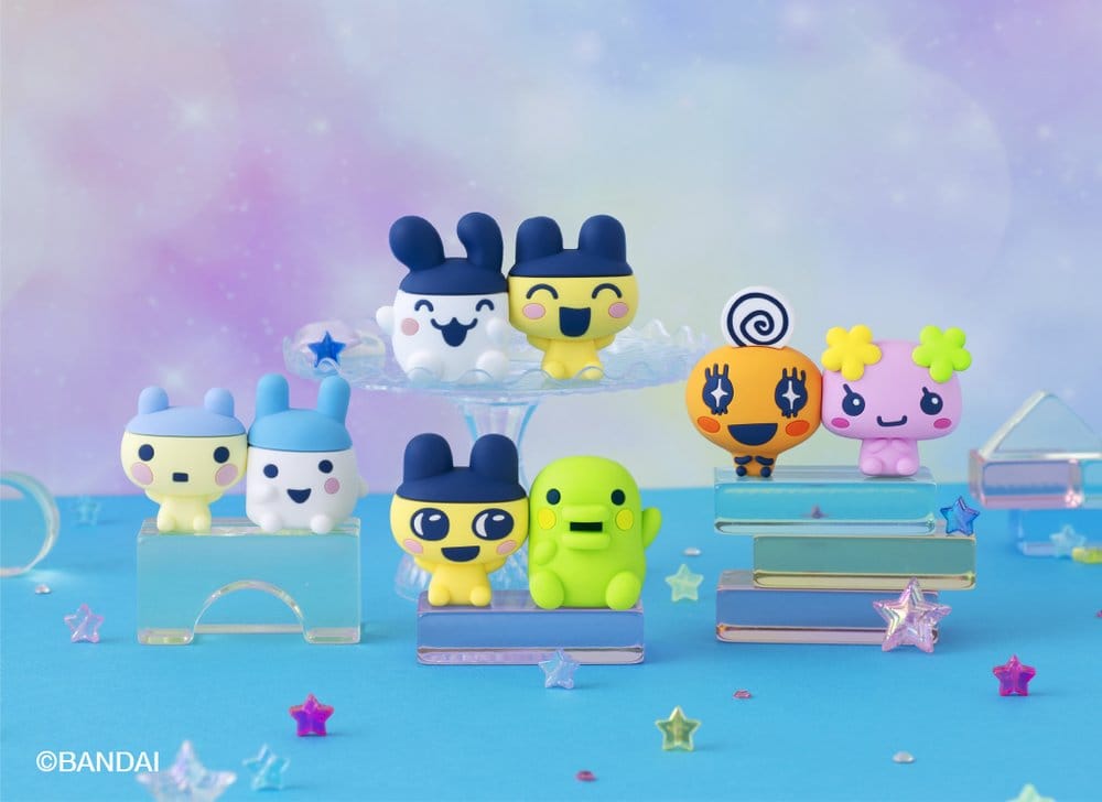 Tamagotchi PITAKYUT Minifiguren 4 cm Blind Box Display (4) Image 1