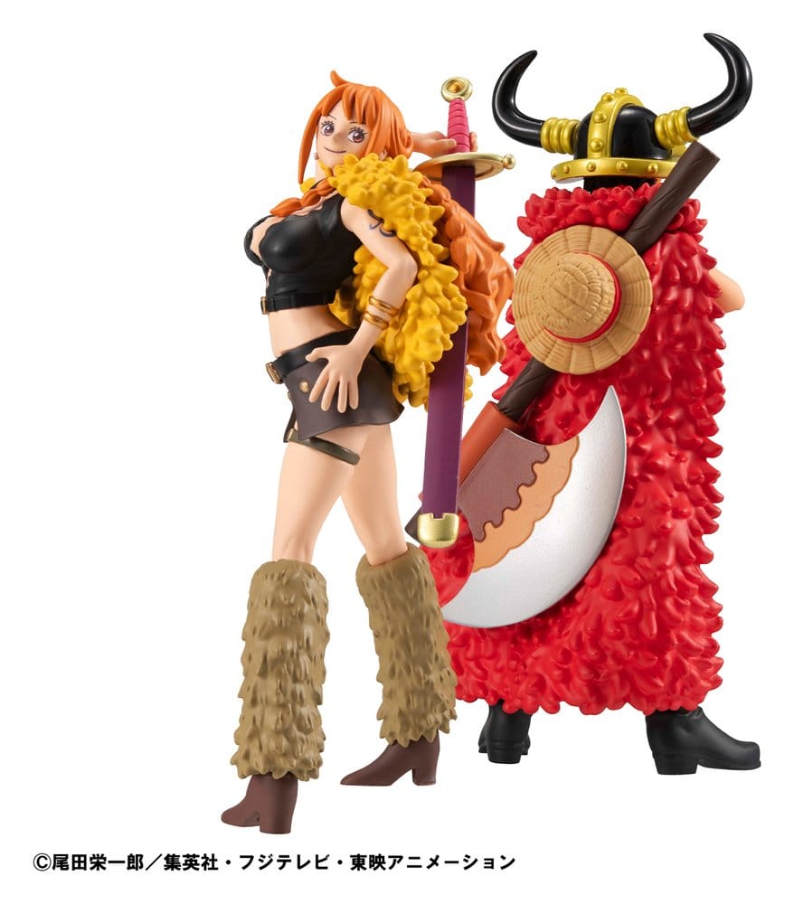 One Piece WALLSTAR PVC Figur Nami (Elbaph Arc) 10 cm Image 7