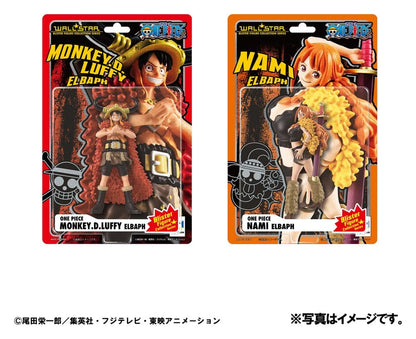 One Piece WALLSTAR PVC Figuren 2er-Pack Monkey D. Ruffy & Nami Ver. Elbaph 11 cm (with gift) Image 2