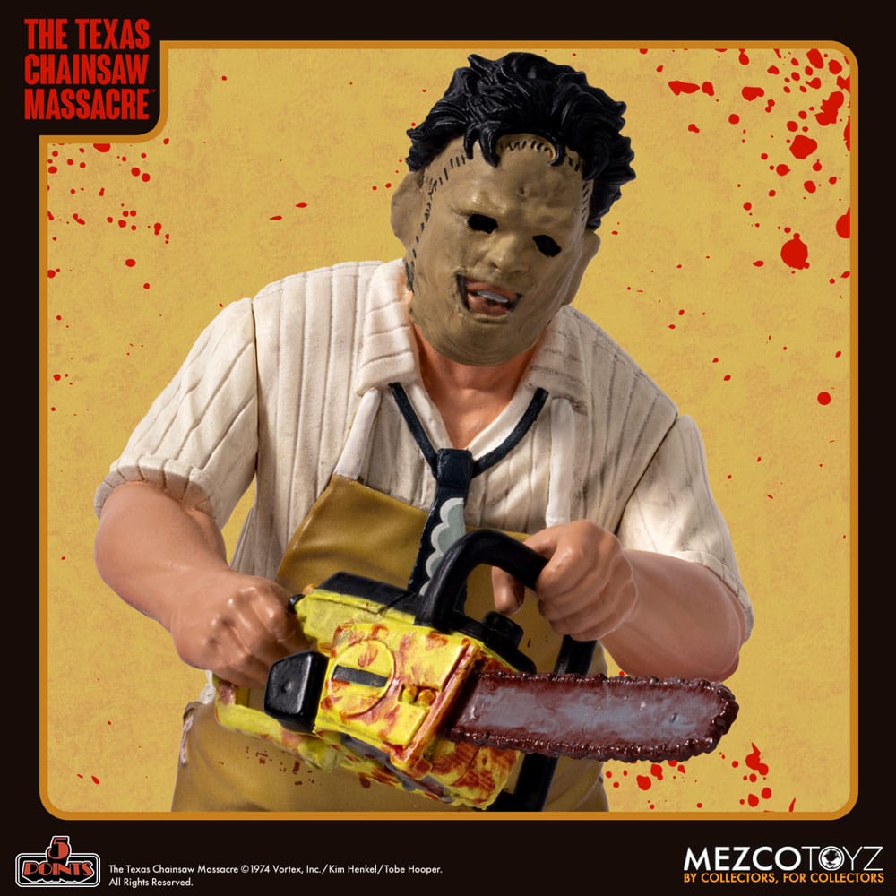 Blutgericht in Texas (1974) 5 Points Actionfigur Leatherface 10 cm Image 4