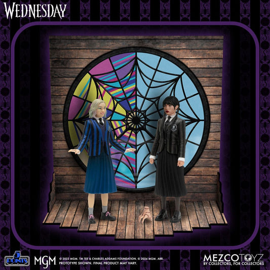 Wednesday 5 Points Figuren Wednesday & Enid Boxed Set 10 cm Image 1