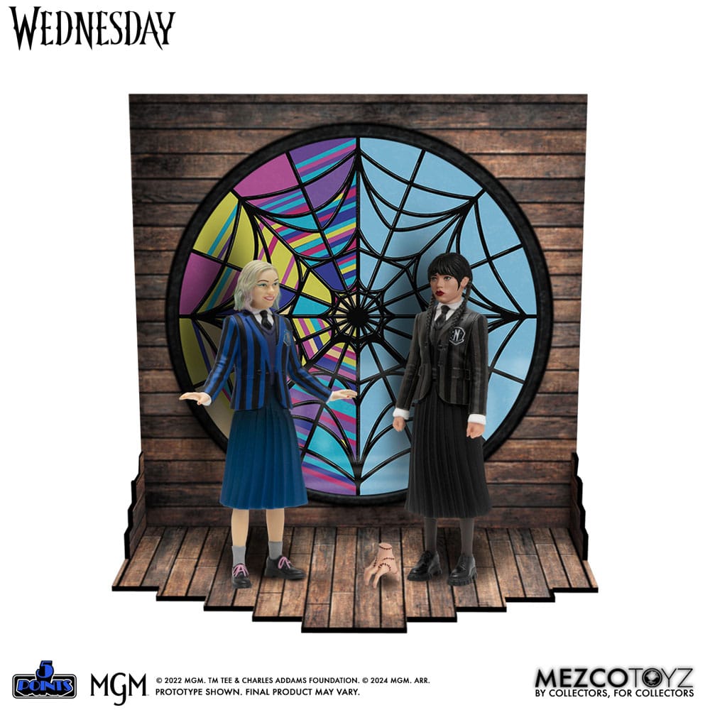 Wednesday 5 Points Figuren Wednesday & Enid Boxed Set 10 cm Image 2