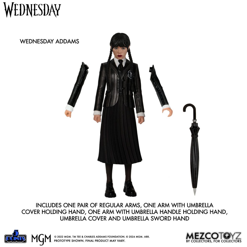 Wednesday 5 Points Figuren Wednesday & Enid Boxed Set 10 cm Image 4