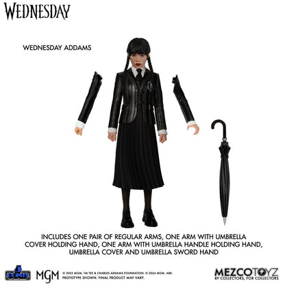 Wednesday 5 Points Figuren Wednesday & Enid Boxed Set 10 cm Image 4