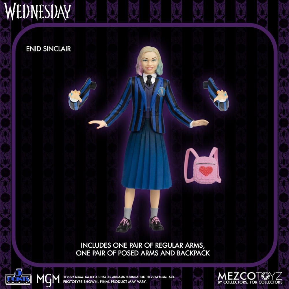 Wednesday 5 Points Figuren Wednesday & Enid Boxed Set 10 cm Image 14