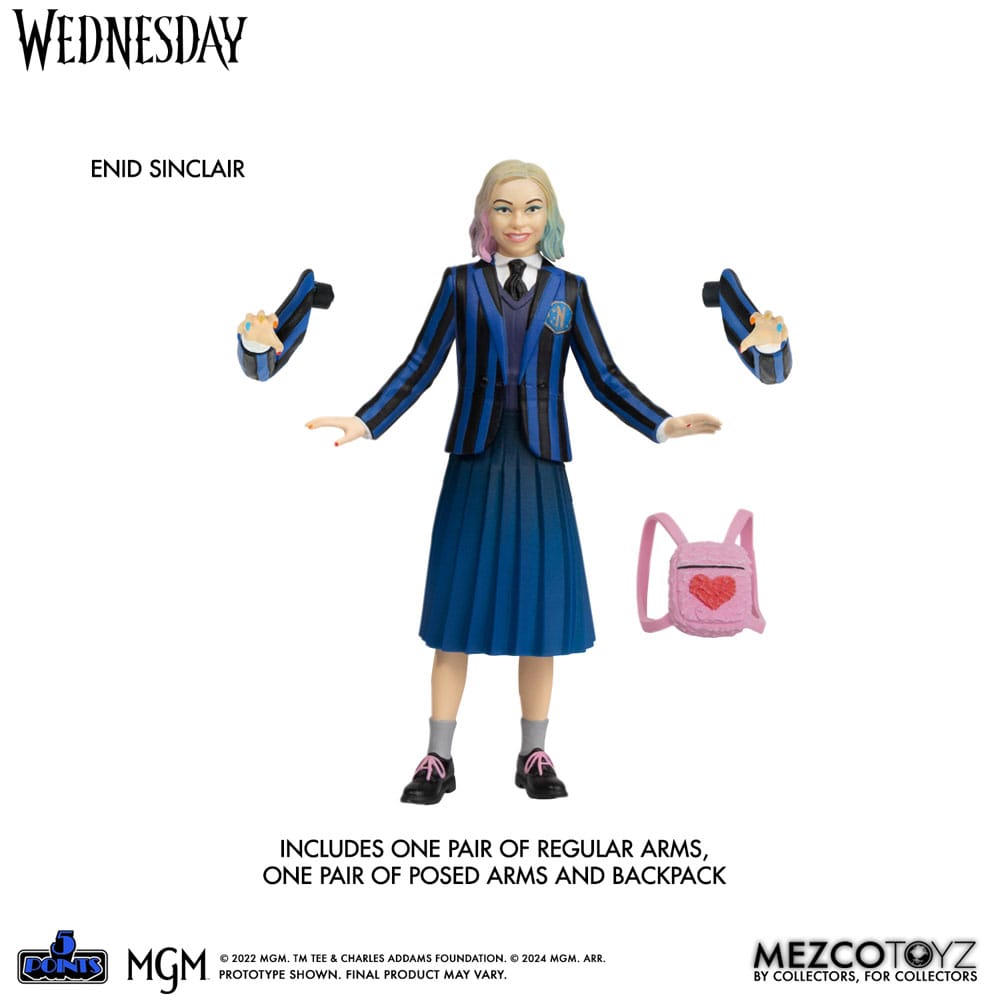 Wednesday 5 Points Figuren Wednesday & Enid Boxed Set 10 cm Image 15