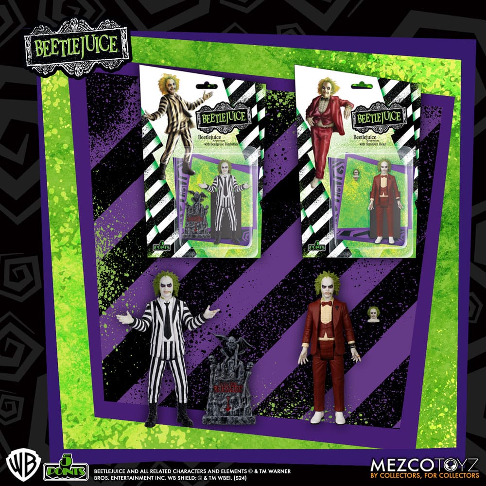 Beetlejuice 5 Points Actionfiguren 10 cm Sortiment (14) Image 9