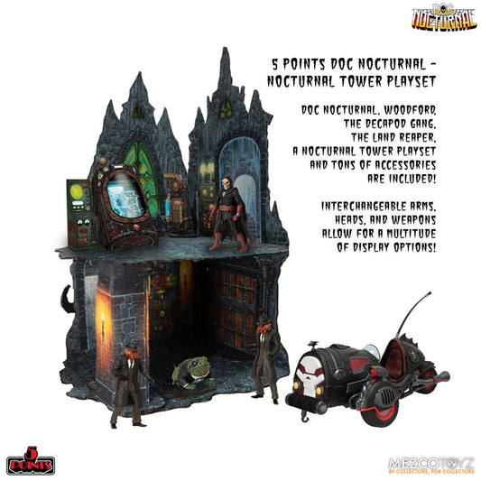 Doc Nocturnal 5 Points Actionfiguren Nocturnal Tower Playset 9 cm Image 2