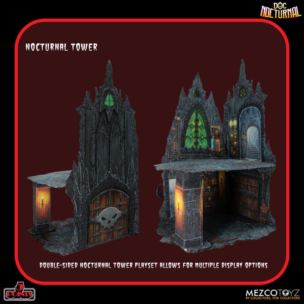 Doc Nocturnal 5 Points Actionfiguren Nocturnal Tower Playset 9 cm Image 13