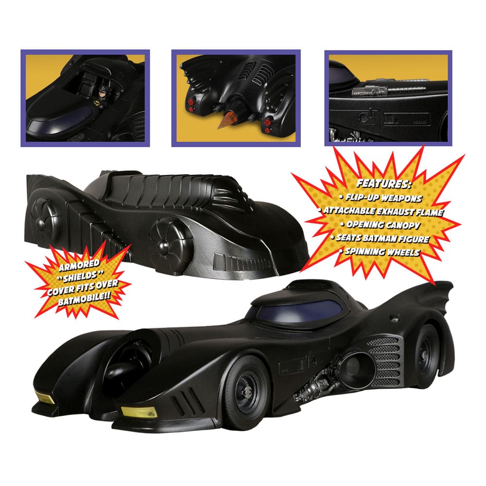 Batman (1989) 5 Points Fahrzeug Batmobile Image 1