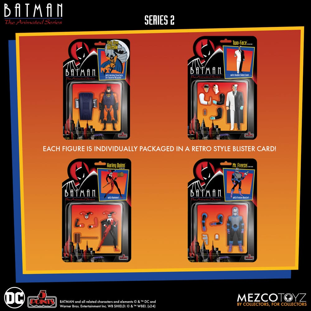 Batman: The Animated Series 2 5 Points Actionfiguren Deluxe Box Set 9 cm Image 11