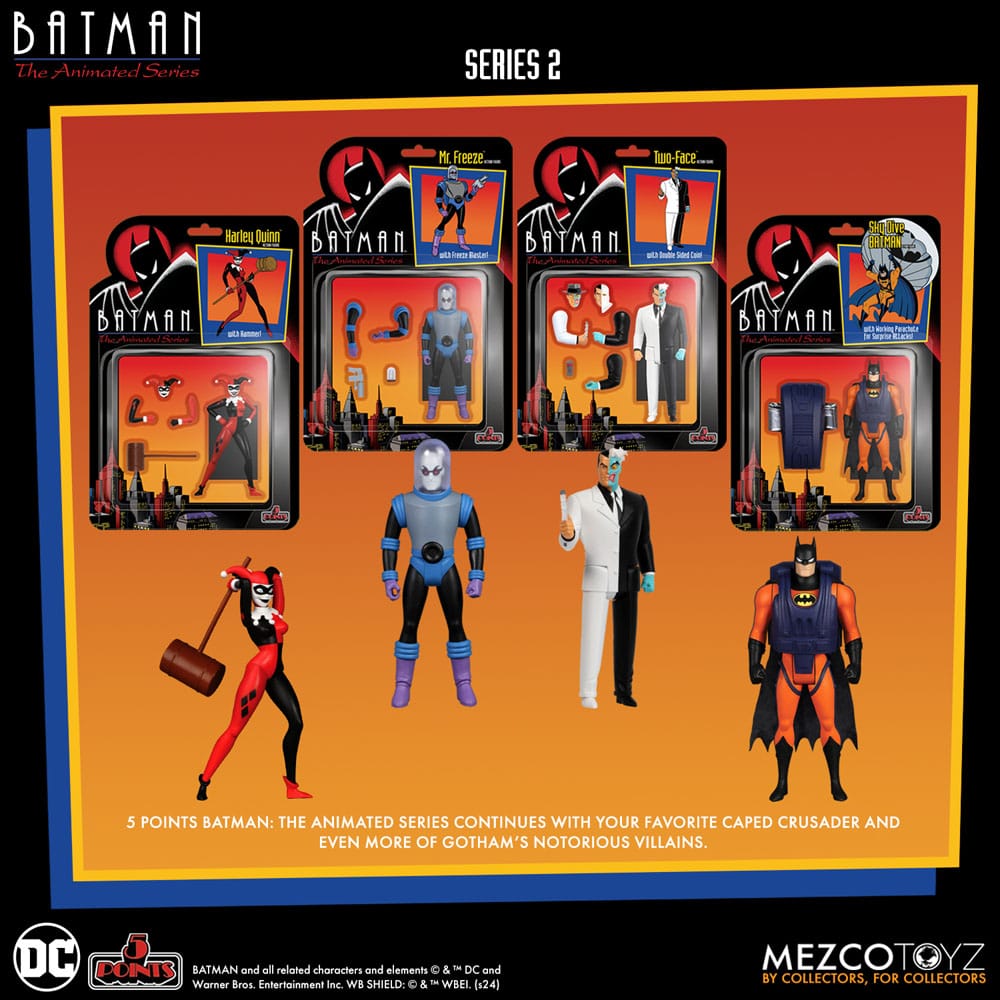 Batman: The Animated Series 2 5 Points Actionfiguren Deluxe Box Set 9 cm Image 15