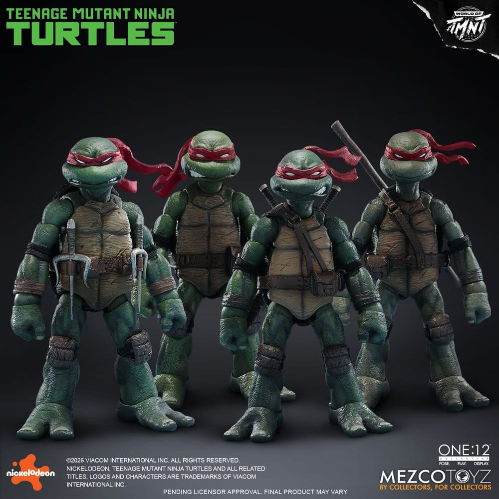 Teenage Mutant Ninja Turtles One:12 Collective Actionfiguren 1/12 Boxed Set 17 cm Image 1