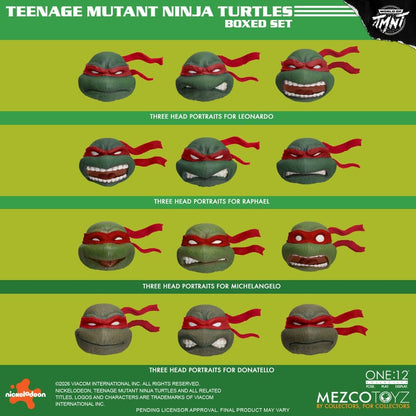 Teenage Mutant Ninja Turtles One:12 Collective Actionfiguren 1/12 Boxed Set 17 cm Image 3