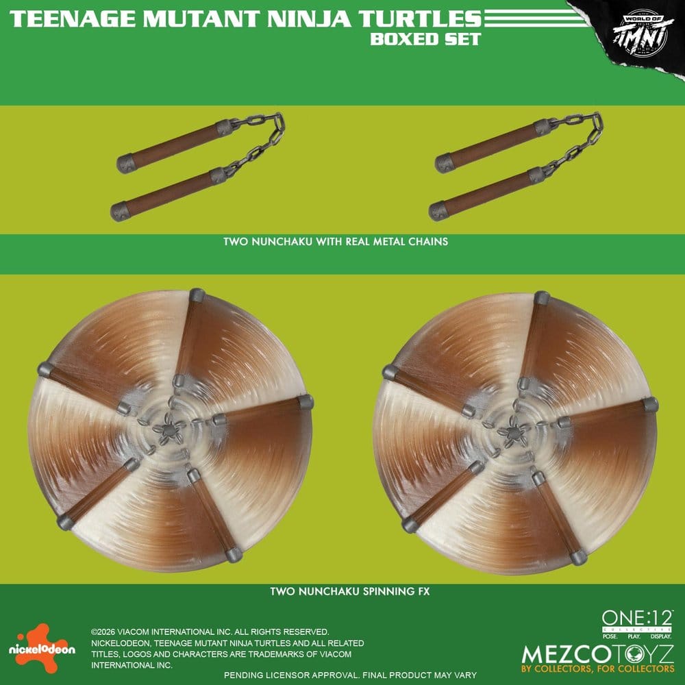 Teenage Mutant Ninja Turtles One:12 Collective Actionfiguren 1/12 Boxed Set 17 cm Image 7