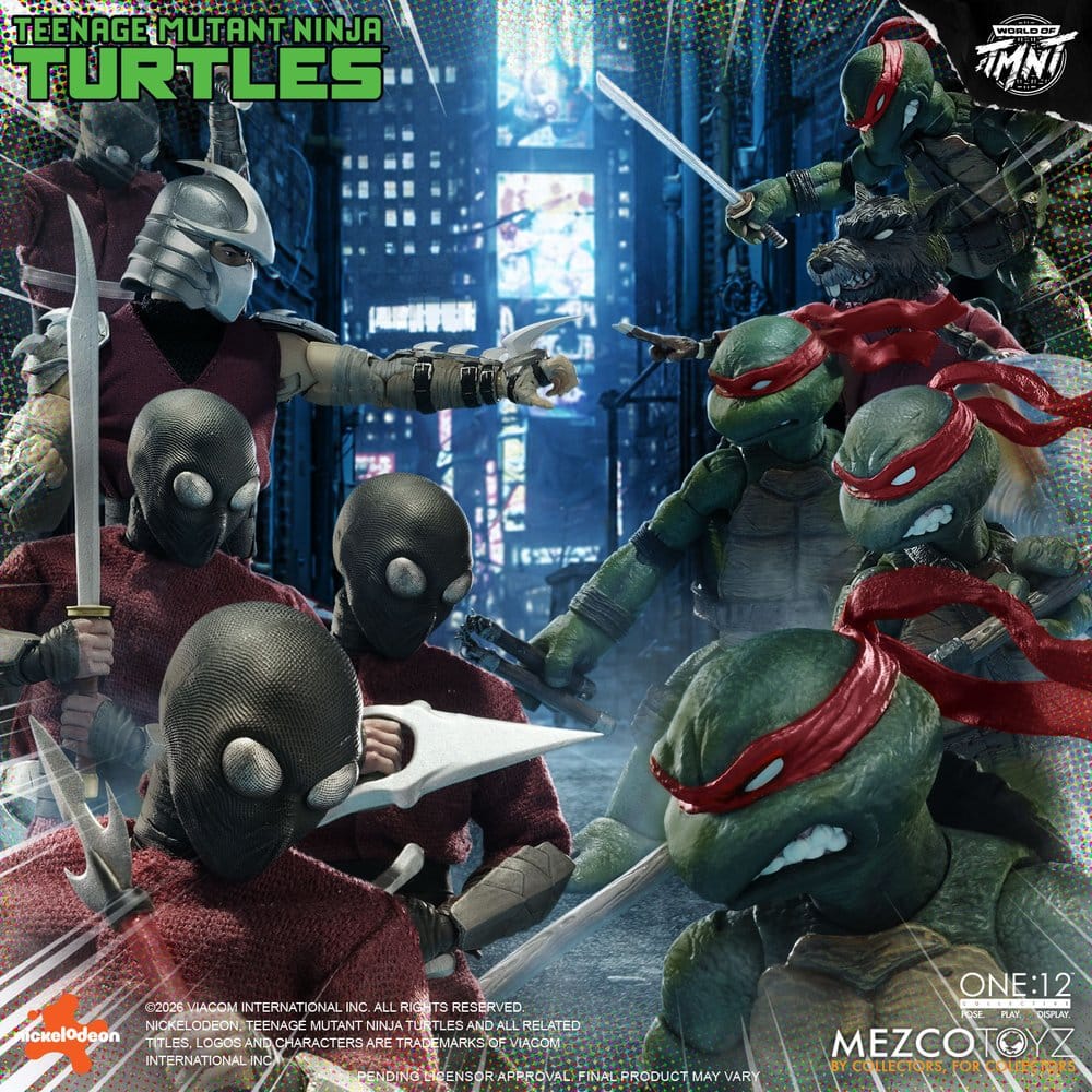 Teenage Mutant Ninja Turtles One:12 Collective Actionfiguren 1/12 Boxed Set 17 cm Image 11