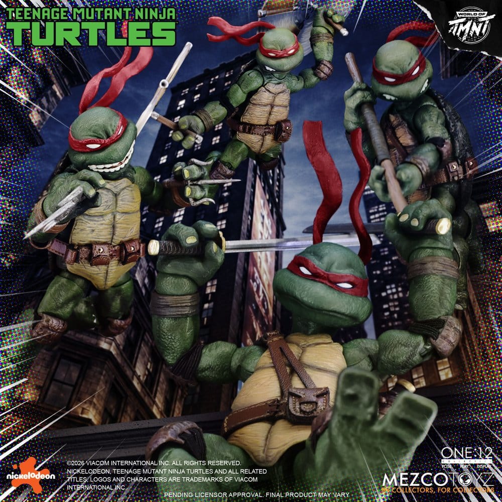 Teenage Mutant Ninja Turtles One:12 Collective Actionfiguren 1/12 Boxed Set 17 cm Image 14