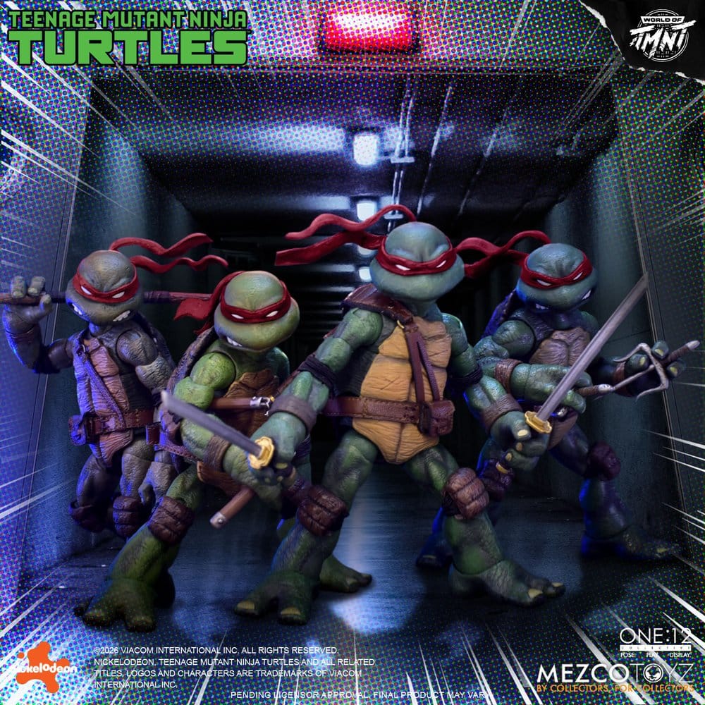 Teenage Mutant Ninja Turtles One:12 Collective Actionfiguren 1/12 Boxed Set 17 cm Image 16