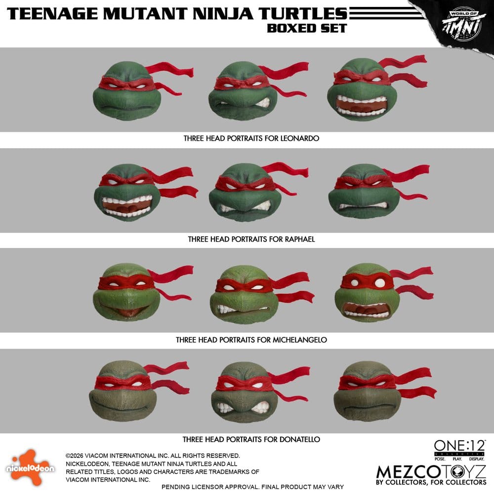 Teenage Mutant Ninja Turtles One:12 Collective Actionfiguren 1/12 Boxed Set 17 cm Image 18