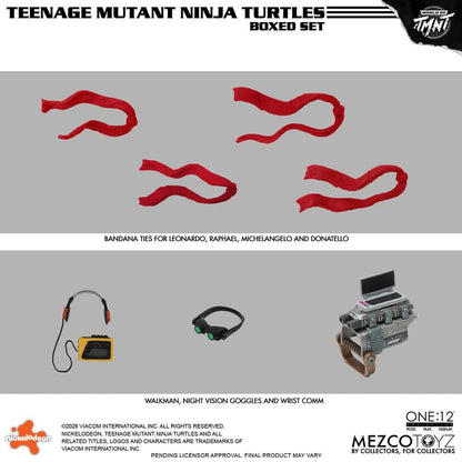 Teenage Mutant Ninja Turtles One:12 Collective Actionfiguren 1/12 Boxed Set 17 cm Image 19