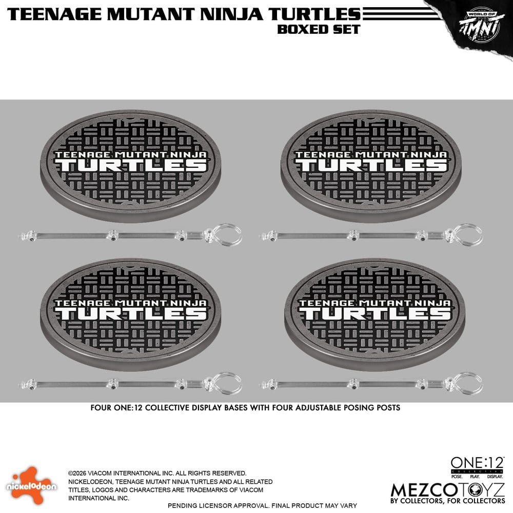 Teenage Mutant Ninja Turtles One:12 Collective Actionfiguren 1/12 Boxed Set 17 cm Image 20