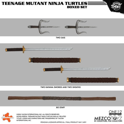 Teenage Mutant Ninja Turtles One:12 Collective Actionfiguren 1/12 Boxed Set 17 cm Image 23