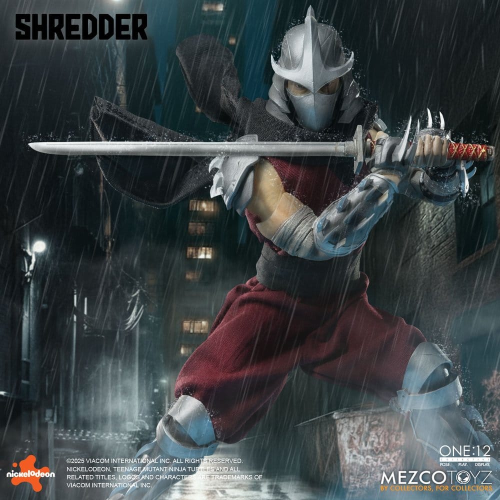 Teenage Mutant Ninja Turtles Actionfigur 1/12 Shredder 17 cm Image 3